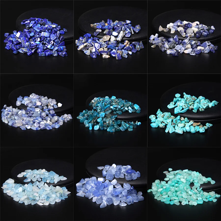 Натуральный содалит аквамарин Лапис Амазонит кошачий глаз синий камень чип