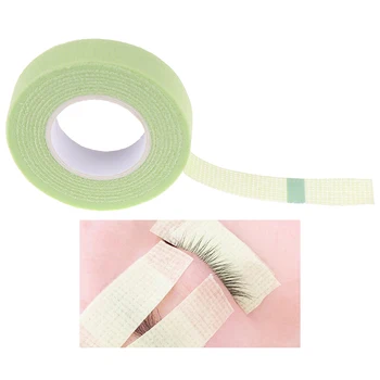 

9mx1.2cm Eyelash Extension Lint Free Eye Pads Green Non-woven Under Patches Tool For False Lashes Patch Medical Tape