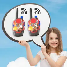 2 шт 2 шт милые пластиковые детские ролевые пожарные портативные рации портативные наружные игры для кемпинга детские развивающие игрушки подарок