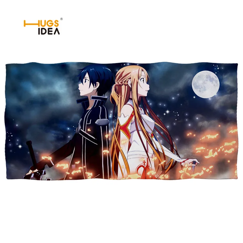 Мягкое женское сексуальное банное полотенце HUGSIDEA пляжное с рисунком меча онлайн