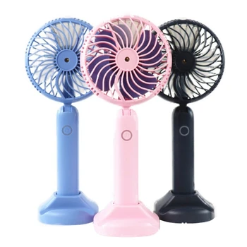 

1800Mah Portable Water Spray Mist Fan Electric Usb Rechargeable Handheld Mini Fan Cooling Air Conditioner Humidifier For Outdoor
