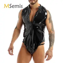 Мужской костюм "Кот" купальник латекс Плотный Комбинезон латексные Лакированная кожа на молнии тренировочная одежда для занятий гимнастикой Мужское боди комбинезон Мужской костюм "Кот" купальник латекс Плотный Комбинезон латексные Лакированная кожа на молнии тренировочная одежда для занятий гимнастикой Мужское боди комбинезон