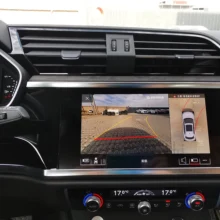 LUJIE – enregistreur DVR pour voiture Audi Q3 2016 2018 2019 2020, système de stationnement Super 3D 360 à vue arrière panoramique avec 4 caméras