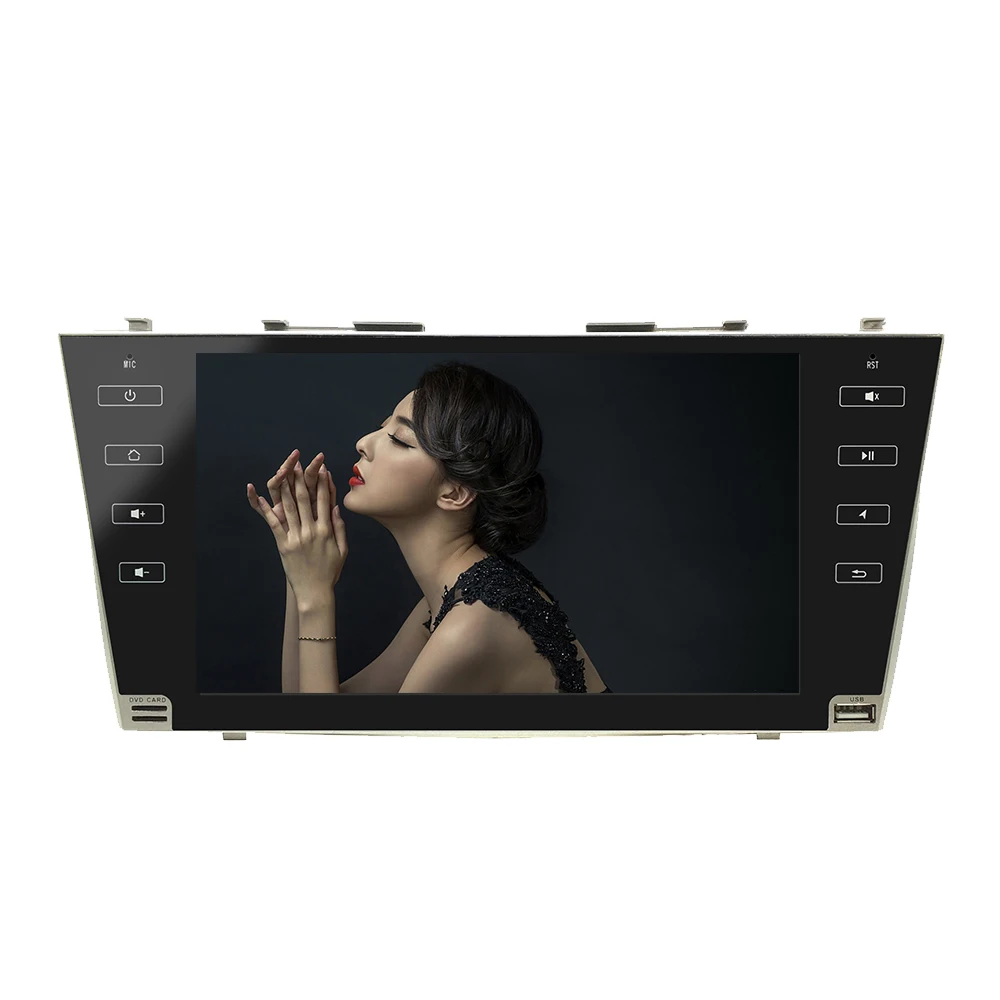 Автомагнитола 2DIN 9 дюймов четырехъядерный Android 8 1 DVD плеер с BT Wi Fi HD 1024*600 MirrorLink для