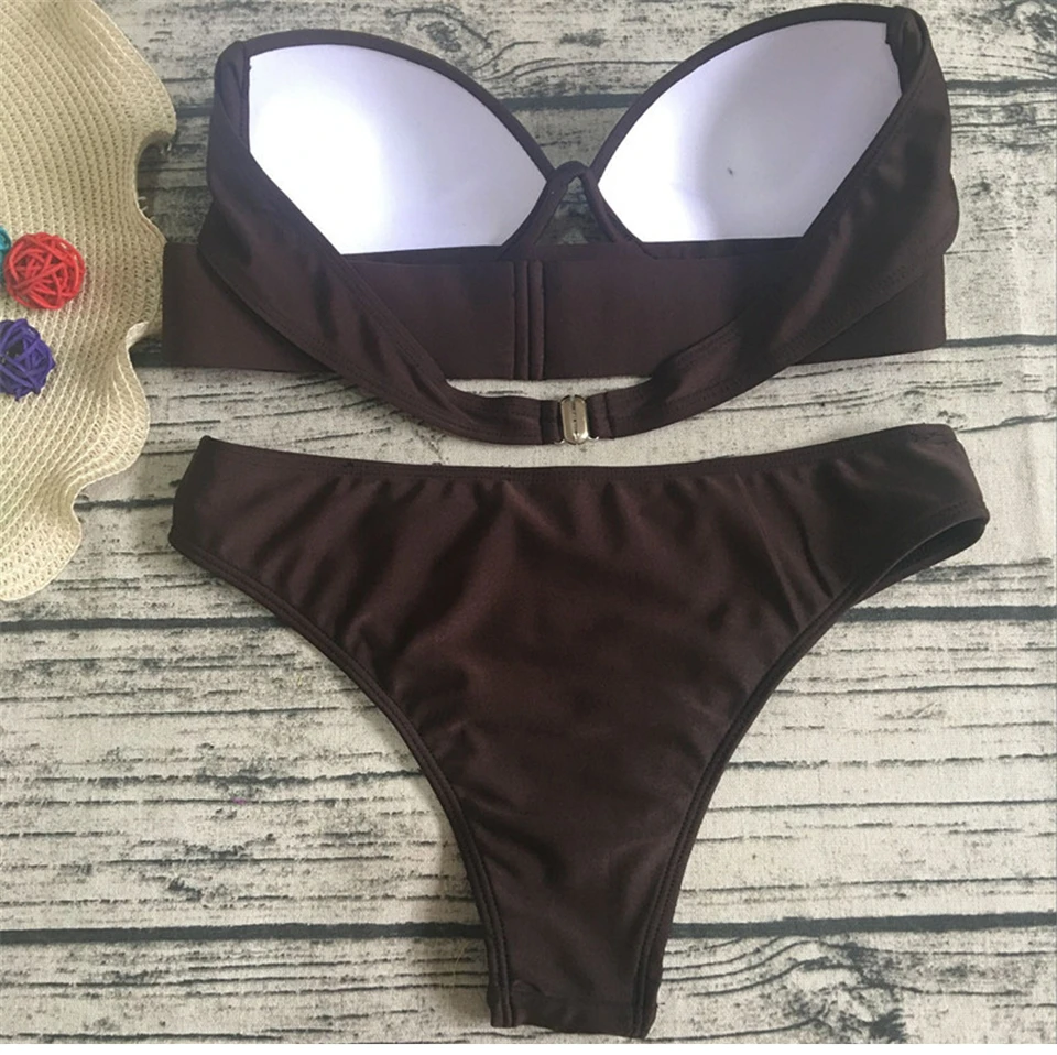 Women Bikinis Sexy Swimsuit Printed Bikini Set Women Split Swimwear Beach Wear Summer Bandeau Bkini Bathing Suit Women Swimsuit Women Bikinis Sexy Swimsuit Printed Bikini Set Women Split Swimwear Beach Wear Summer Bandeau Bkini Bathing Suit Women Swimsuit