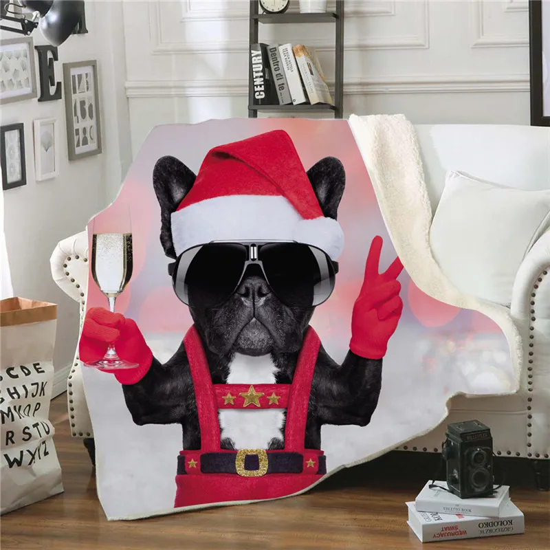 Bad Dog, 3D принт, шерпа, одеяло, диване, Стёганое одеяло, покрывало для путешествий, постельные принадлежности, бархат, плюш, пледы, Флисовое одеяло, покрывало