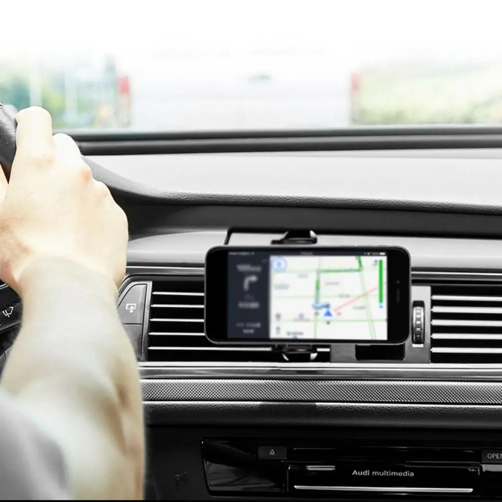 Универсальный автомобильный держатель для телефона на выходе, Кронштейн для мобильного телефона на присоске, зажим для телефона, кронштейн для приборной панели