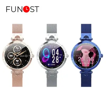 

FUNOST Smart Watch Women Smartwatch Waterproof Watches Heartrate Monitor reloj inteligente akıllı saatler reloj mujer 2020