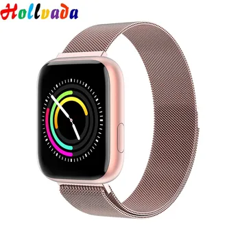 

P4 VS Y6 Men Women Smart Watch 1.4inch IPS Full Screen Touch Heart Rate Monitoring IP67 Waterproof Fitness Tracker Clock Watches