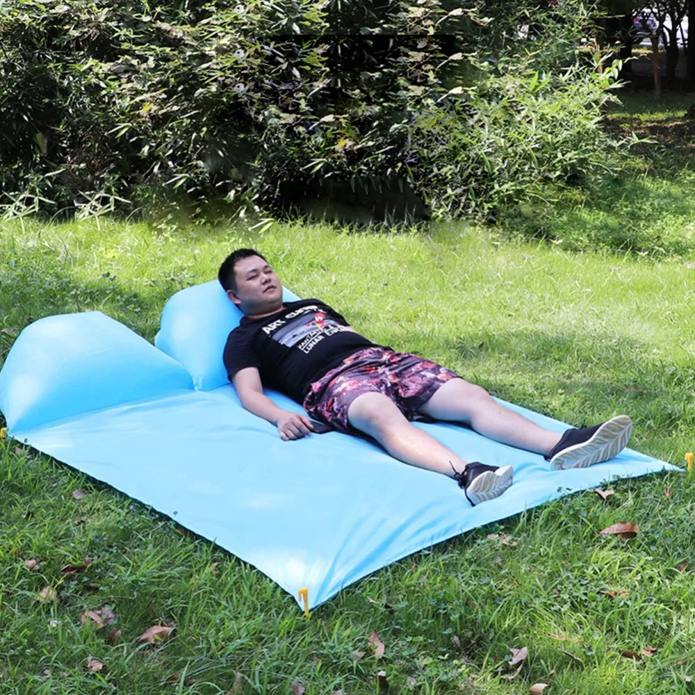 Outdoor Portable Inflatable Waterproof Convenient Air Cushion for Camping Picnic Outdoor Activities надувной матрас