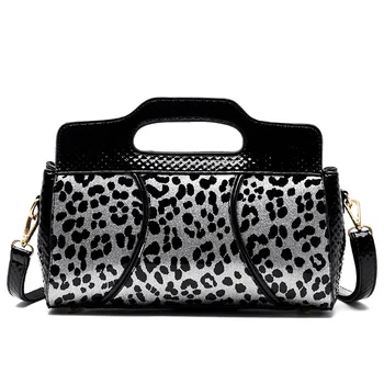 

Johnature 2020 New Women Bag Soft Leather Fashion Leopard Luxury Handbag Large Capacity Shoulder Bags Elegant Lady Messenger Bag