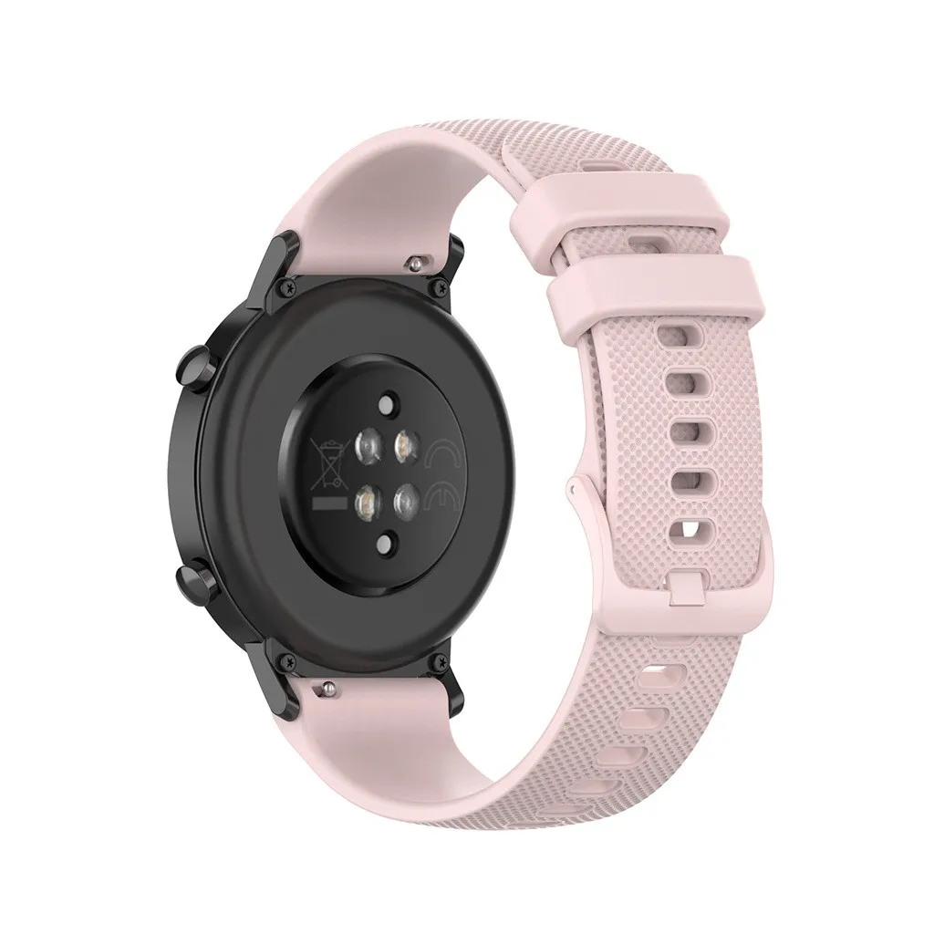 Ремешок силиконовый для Huawei Watch GT2 42 мм сменный Браслет смарт часов модные