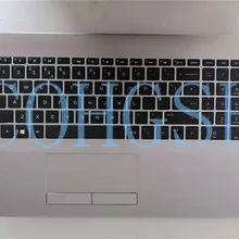 Ноутбук Упор для рук верхнюю крышку чехол Серебро для hp 15-BR 15-BW 15-BS 250 255 G6 AP204000621 UK