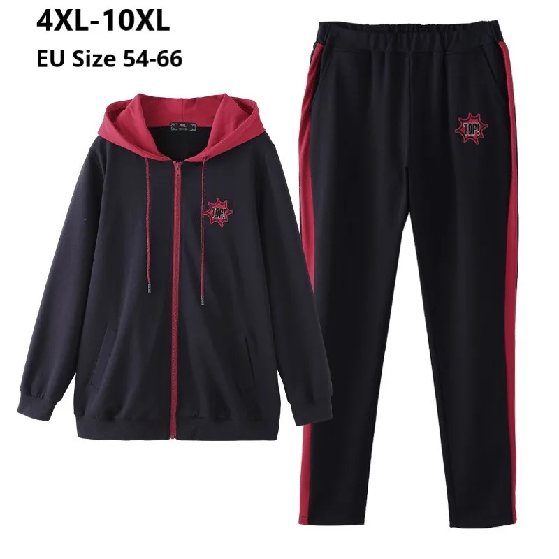 Плюс размер 10XL 8XL 6XL 4XL Российские размеры 66 62 58 54 с длинными рукавами Femme