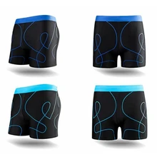 Быстросохнущие короткие штаны, пляжная одежда для плавания, шорты для взрослых, купальный костюм, мужские плавки с принтом и завязками