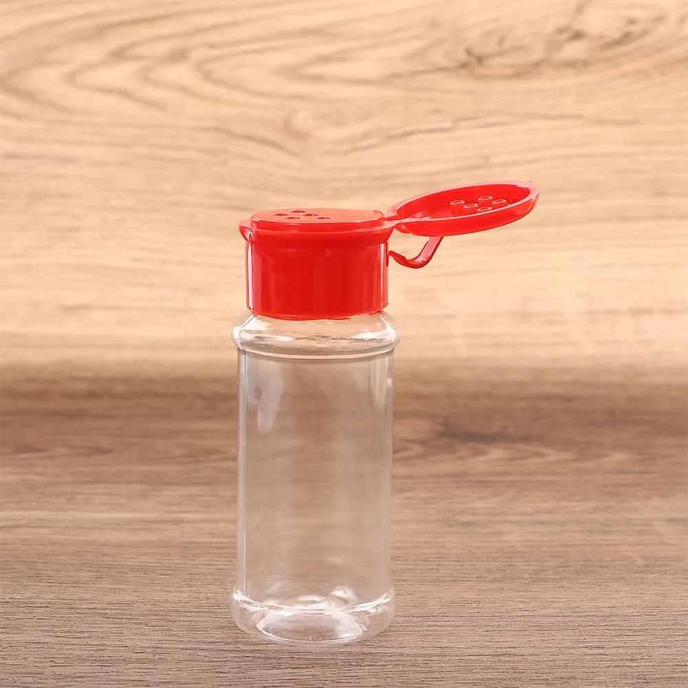 4 Pcs Plastic Spice Salt Pepper Seasoning Jar Barbecue Condiment Bottles Cruet Container Home Practical | Дом и сад