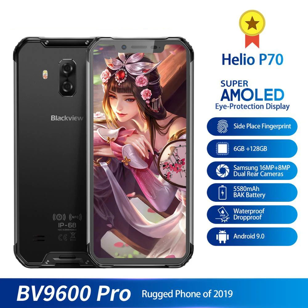 Смартфон Blackview BV9600 Pro 6 ГБ+128 ГБ | Мобильные телефоны и аксессуары