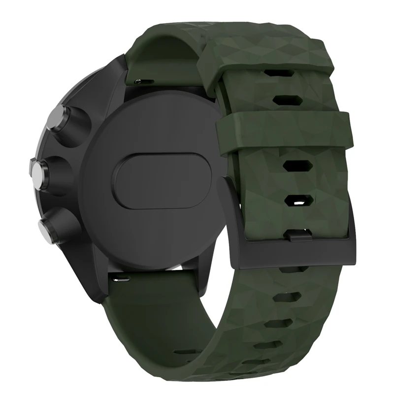 24 мм силиконовый ремешок для наручных часов Ремешок для Suunto 9 Baro титановый медный браслет сменный ремешок для Suunto Spartan Baro