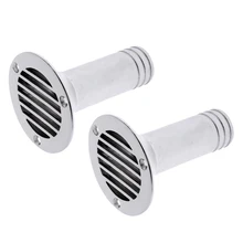 2xPolished 316 Нержавеющая сталь палуба лодки стока Scupper для морская лодка яхта