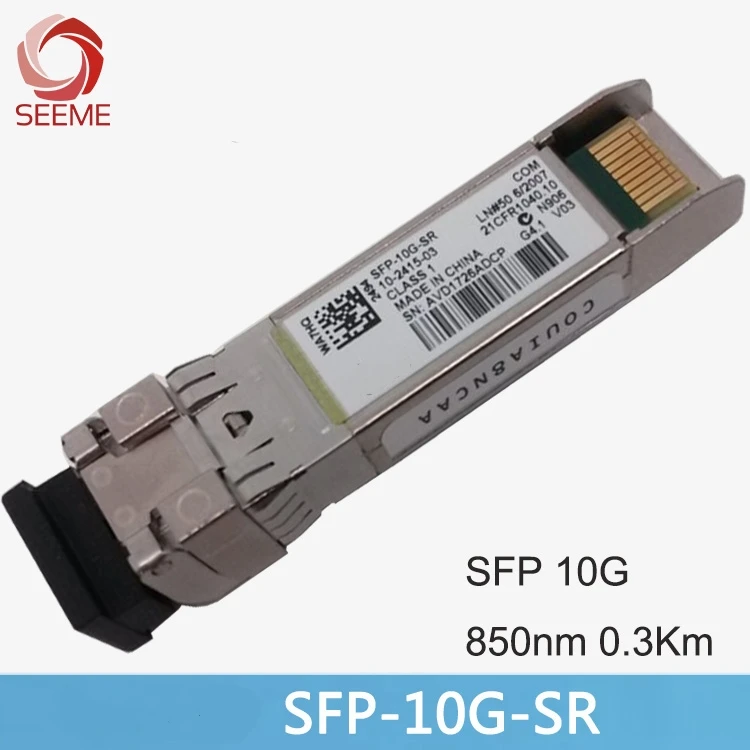 Оригинальный SFP 10G SR 850NM 0 3 KM V03 оригинальный новый модуль волоконно оптический|optical