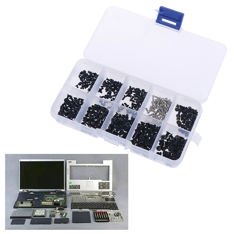 500Pcs M2.3 M3 Micro Laptop Screwdriver Set Computer Case Assemble Repair Electronic Digital Mechanical Screw Kit | Обустройство дома