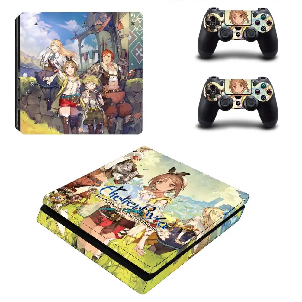 YSP4S-3933 Ателье Ryza PS4 Slim sticker s PS 4 Play station 4 Slim виниловые наклейки для playstation 4 Slim консоли и контроллера - Цвет: YSP4S-3933