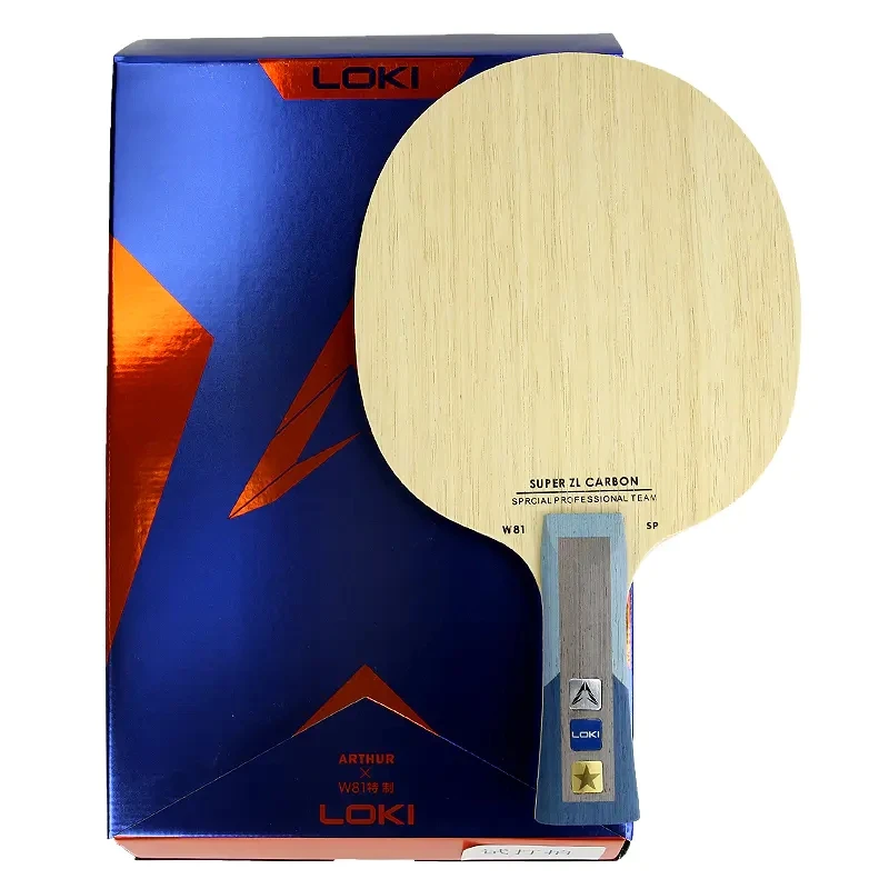 Loki W81 Sp Table Tennis Blade Super Zl Carbon Fiber Professional Ping