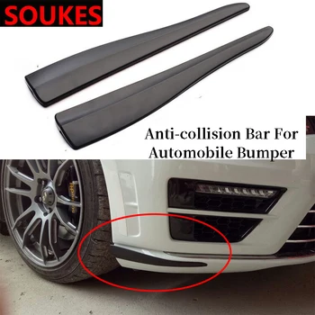 

Carbon Car Bumper Anti-Scratch Strips Stickers For Audi A4 B7 B5 A6 C6 Q5 Honda Civic 2006-2011 Fit Accord CRV Accessories