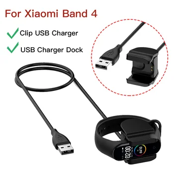 

usb cable charger for xiaomi mi band 4 band4 miband4 fast charging adapter wrist Strap charing Accessories xiomi mi bracelet 4
