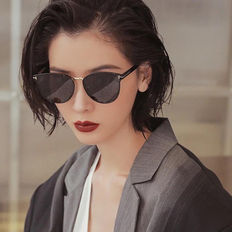 2020 Polarized Cat Eye Sunglasses Women Brand Designer Vintage Gradient Sun glasses Female Eyewear UV400 | Аксессуары для одежды