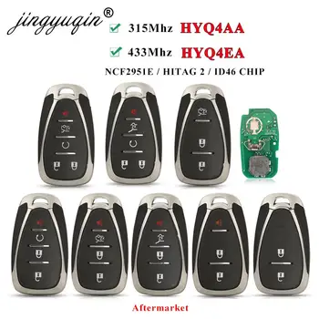 Keyforkess 315/433MHz HYQ4AA HYQ4EA chiave remota per Chevrolet Camaro Volt Blazer traversa Camaro Cruze Malibu Sonic Equinox Spark