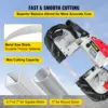 VEVOR Portable BandSaw 5Inch Cutting Capacity Cordless Variable Speed 10Amp Motor Deep Cut Bandsaw for Metal Wood Pipes Rebar 4