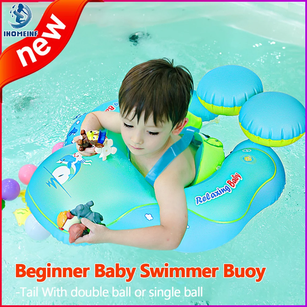 Relaxing Baby Buoy Inflatable Swimming 