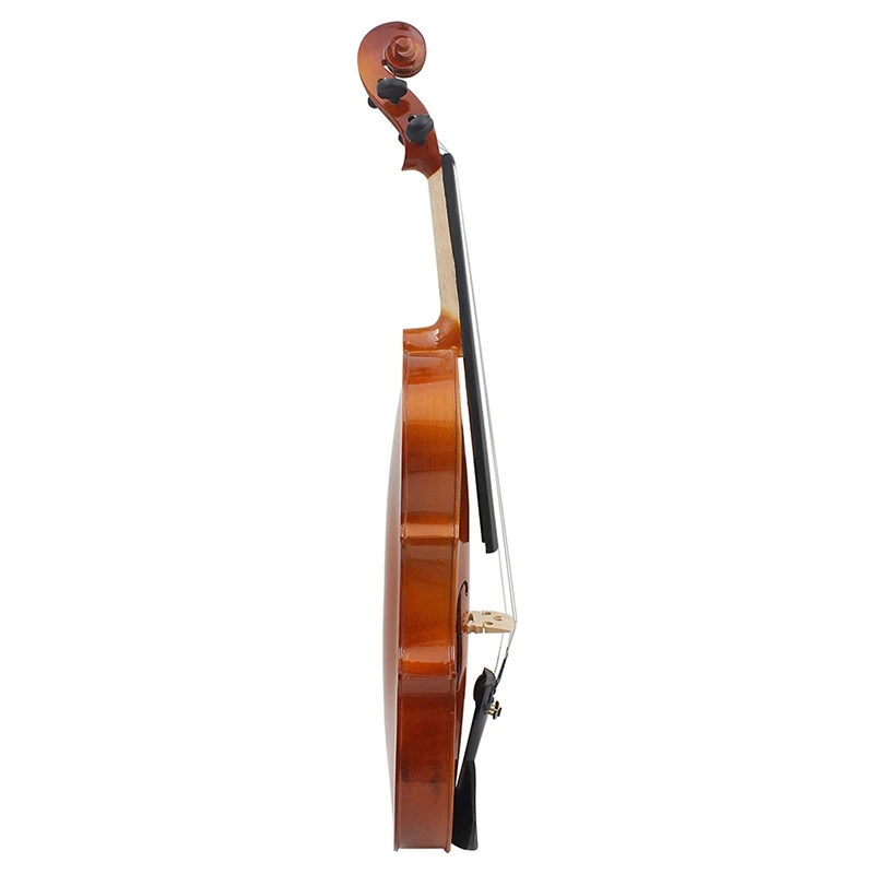 AV-105 full wood popular violin natural brown 4/4 model beginner practice violin 59* 21* 3.9 cm