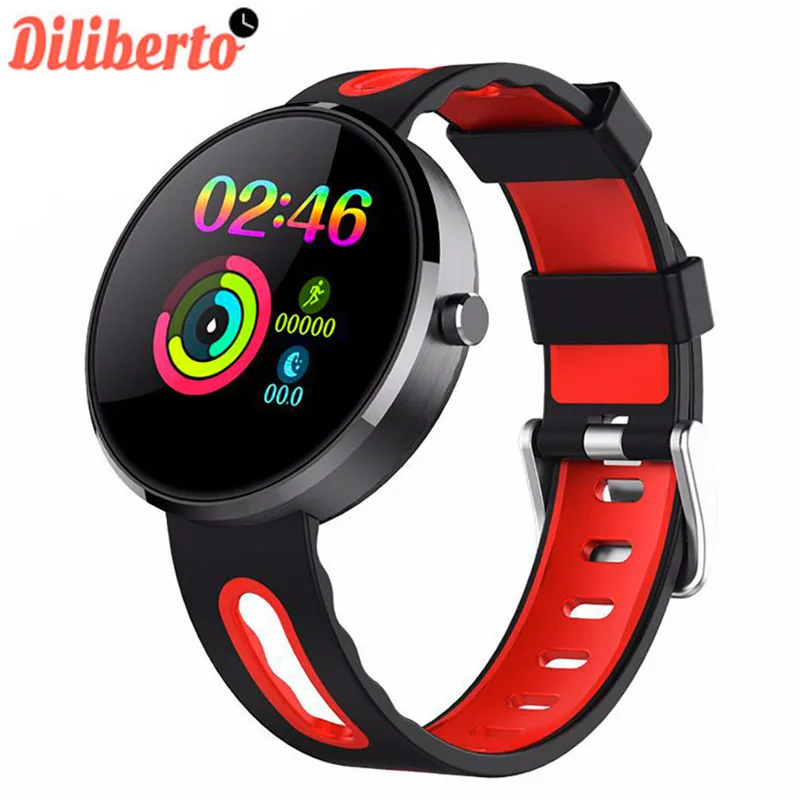 Diliberto DM78 плюс Смарт-часы IP68 Водонепроницаемый Будильник Спортивные умные часы монитор сердечного ритма кровяного давления для IOS Android