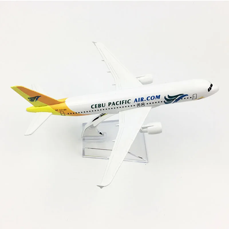 20 см 1/400 самолет Airbus 320 A320 CEBU Тихоокеанский самолет модель сплав Airframe W базовый самолет детские игрушки самолет с фиксированным крылом