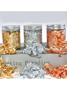 

DIY Crafts Nail Art Glitter Paper Flake Foil Chips Decal Decoration 3D Sticker A2UA