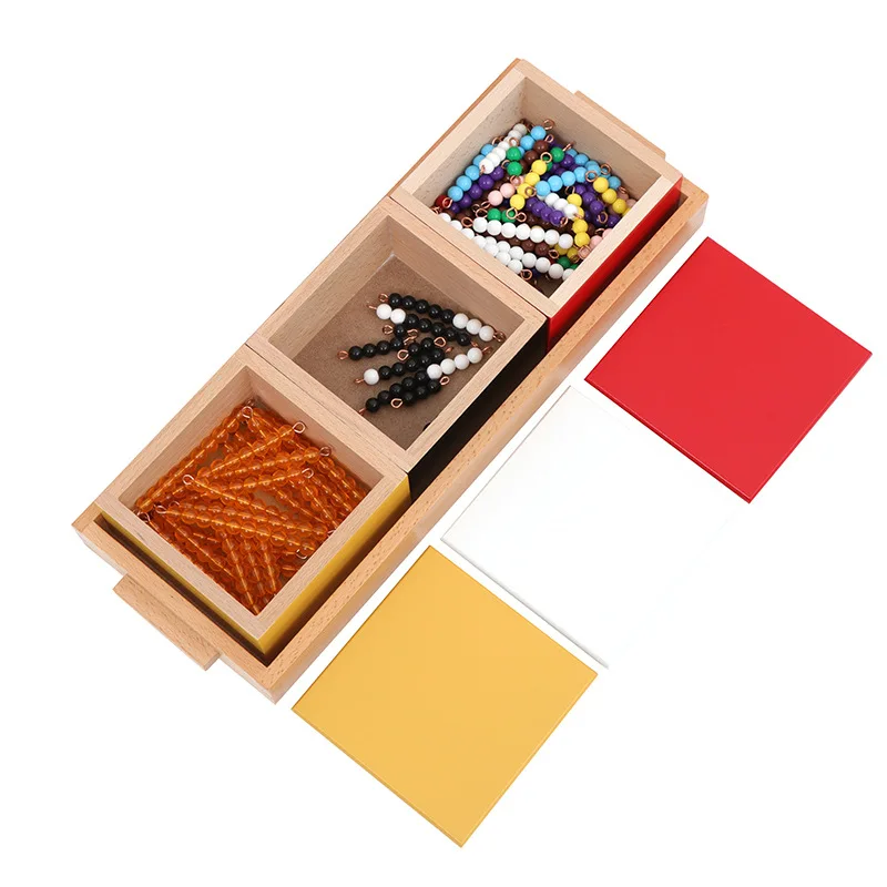 

Tiger Every Day Montessori Kindergarten Montessori Profession Early Educational Teaching Aid Solitaire Reduction Dragon Game Add