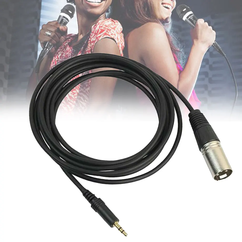 3,5 мм 3 Pin XLR штекер для стерео штекер Электрический легко подключить звук сбалансированный микрофонный кабель экранированный Высокое разрешение прочный аудио