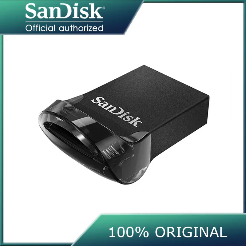 Флеш-накопитель SanDisk CZ430 флеш-накопитель USB 3 0 Ultra Fit 64 ГБ 128 32 16 256 до 130 МБ/с.