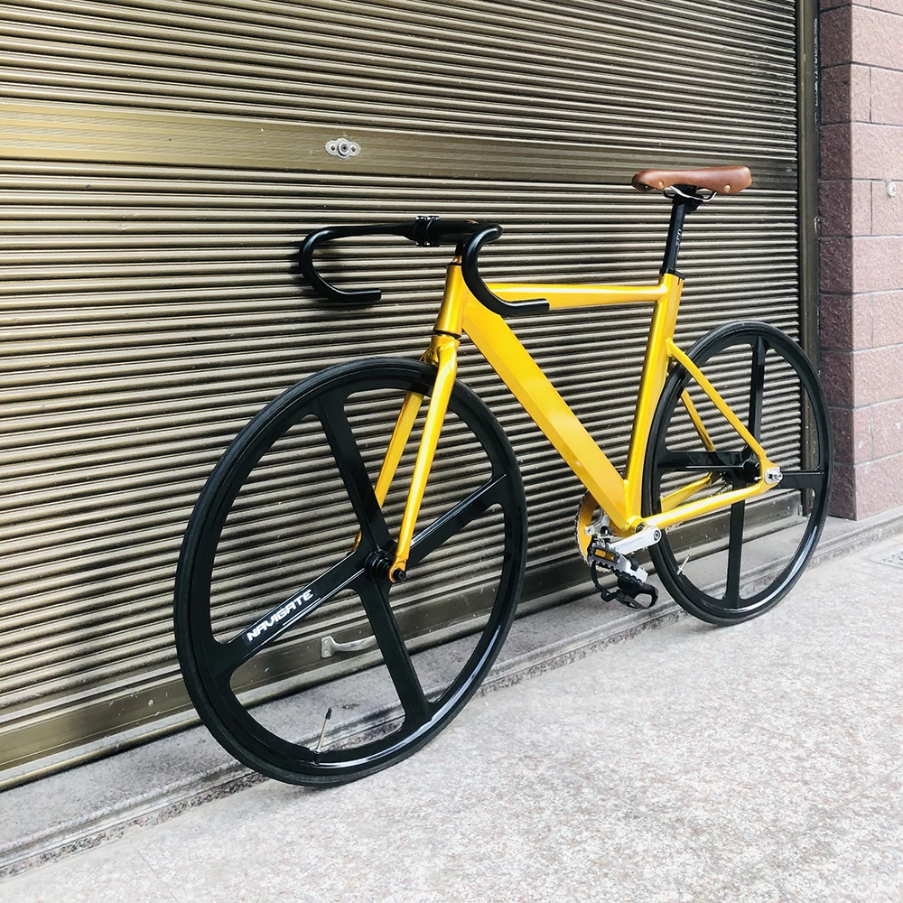Fixie Bike frame 52cm 56cm single speed bike frame with Aluminum alloy fork color Track Bicycle 700C