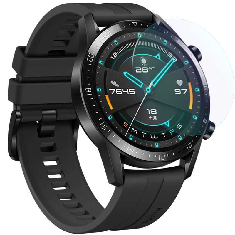 Защитное стекло закаленное для Huawei Watch GT GT2 3 шт./упак. 42 мм/46 мм|Защита экрана часов|