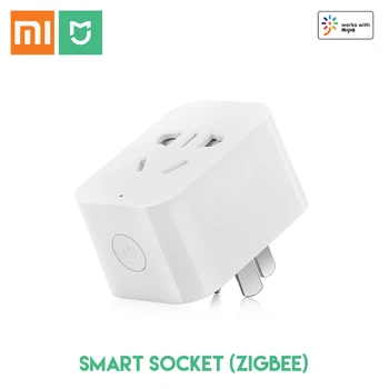 

Original Xiaomi Mijia Smart Socket ZigBee Intelligent Plug APP Remote Control Timer Switch Power Plug Power Comsuption