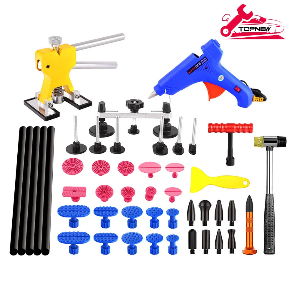 

Paintless Dent Removal Repair Remover Tool Kit Car Dent Puller Set Dent Repair Tools for Hail Damage Door Ding