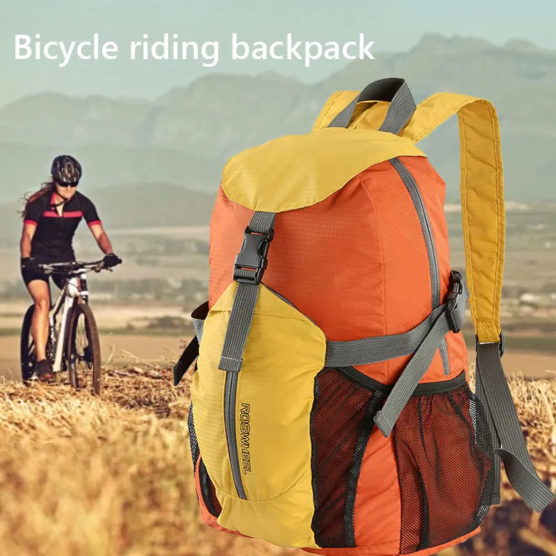 

Durable 20L Yellow Hiking Practical Folding Bag Backpacks Shoulder Pack Shoulder Bags Camping Outdoor Sports Backpack