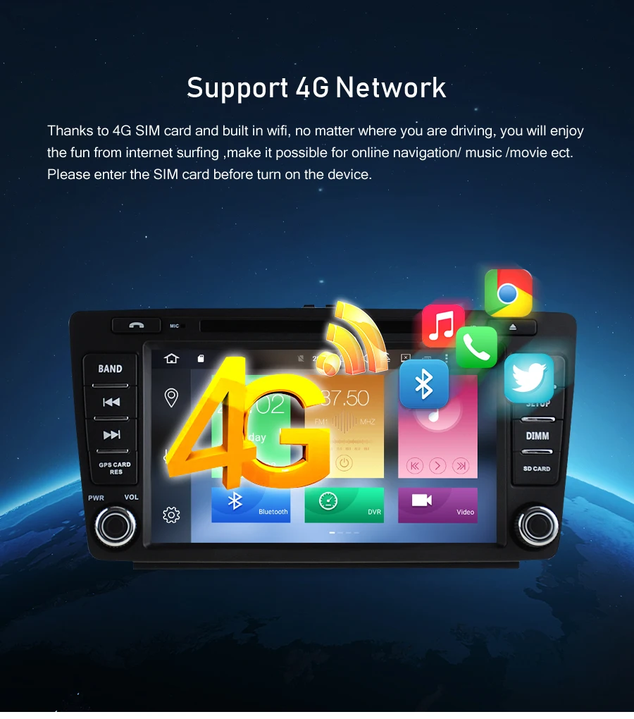 Flash Deal Android 9.0 car GPS Radio Stereo Player For Skoda Octavia A5/Octavia 2 DVD Navigation WIFI Bluetooth Stereo Video Multimedia 3