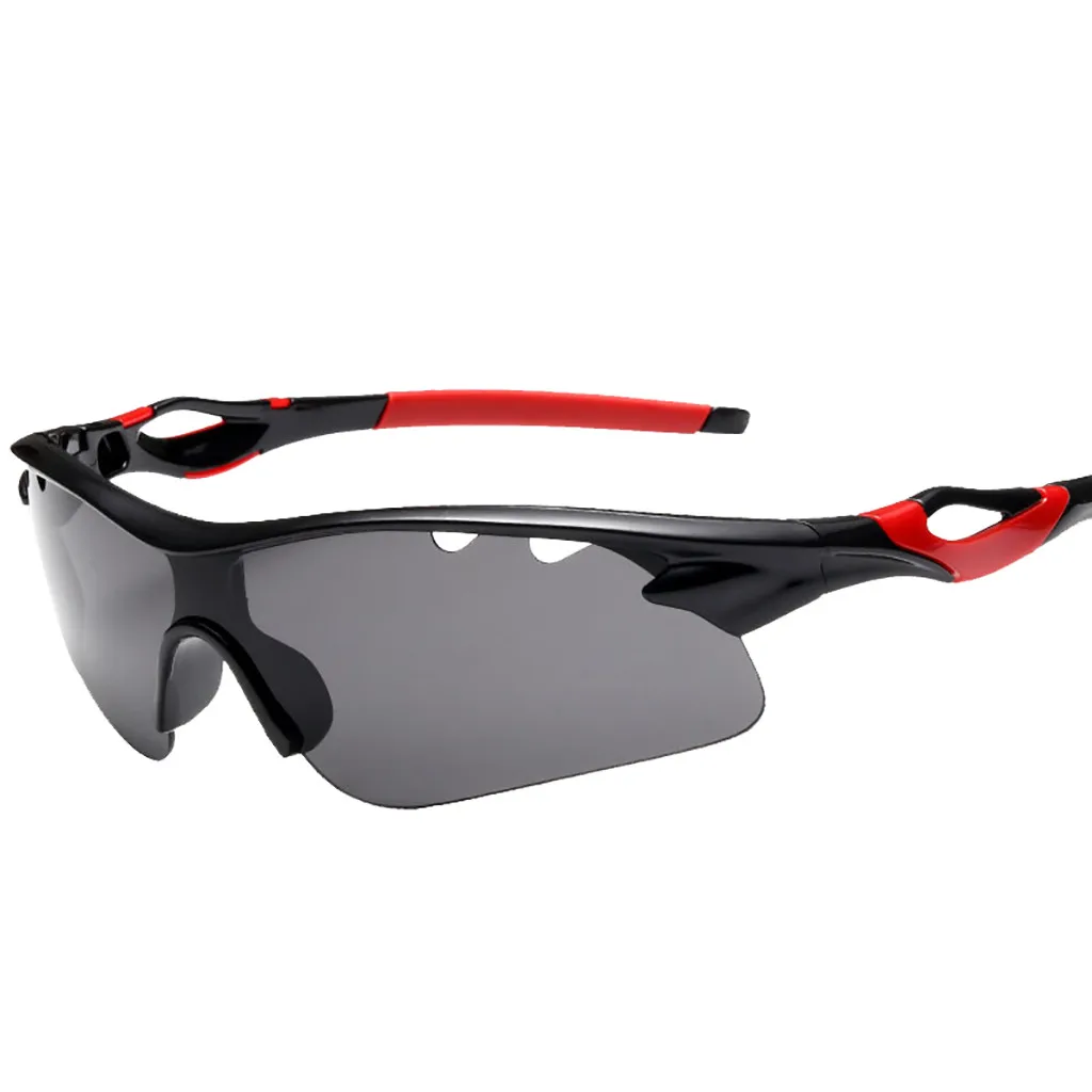 Велосипедные очки анти-УФ солнцезащитные очки Повседневная Спортивная наружная тактика легкие солнцезащитные очки взрывозащищенные линзы солнцезащитные очки - Цвет: Красный
