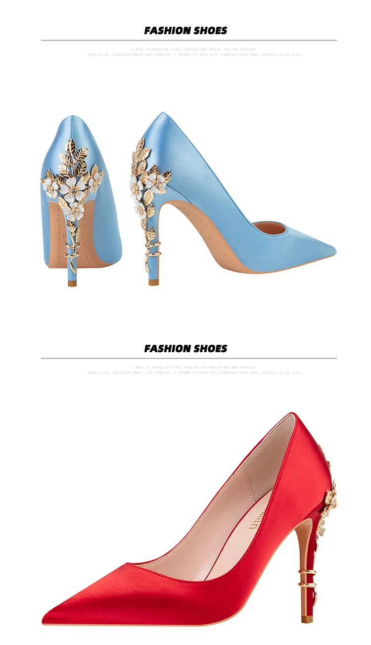 Zapatos de tacón de aguja para noche