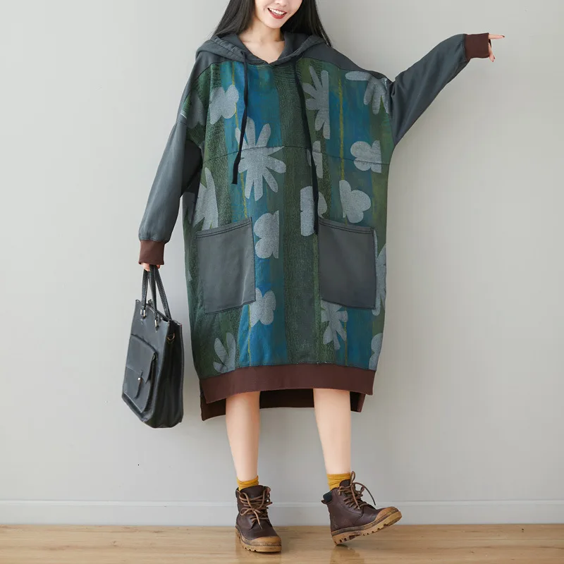 baggy sweatshirt dress