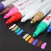 Bolígrafo impermeable de 12 colores para coche, marcador permanente de pintura, grafiti, marcador oleoso ► Foto 3/6